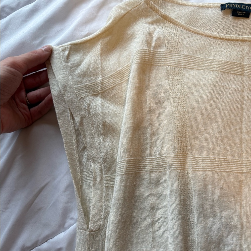 Women’s Pendleton Airy Windowpane Pullover - image 2